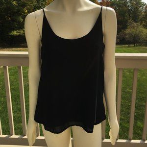 Sexy Black Dual Layer Cami